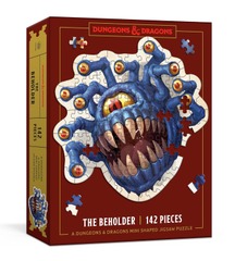 Dungeons & Dragons Mini Shaped Jigsaw Puzzle: The Beholder Edition: 142pc Puzzle